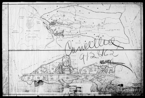 Department of Taxation Tax Maps Branch - Cancelled Tax Map Prints 1932-1969 Reel 27 - Page 45