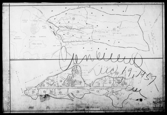 Department of Taxation Tax Maps Branch - Cancelled Tax Map Prints 1932-1969 Reel 27 - Page 49