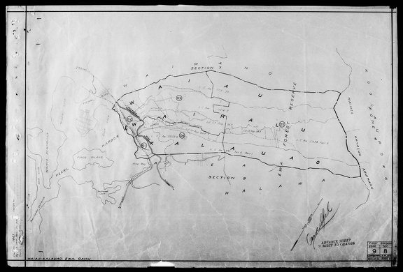 Department of Taxation Tax Maps Branch - Cancelled Tax Map Prints 1932-1969 Reel 27 - Page 59