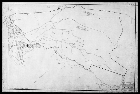 Department of Taxation Tax Maps Branch - Cancelled Tax Map Prints 1932-1969 Reel 27 - Page 72