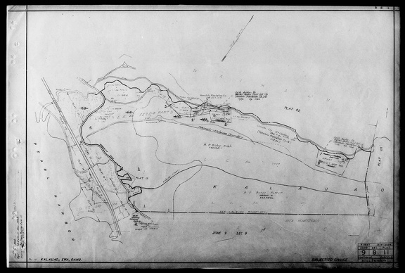 Department of Taxation Tax Maps Branch - Cancelled Tax Map Prints 1932-1969 Reel 27 - Page 177