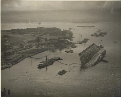 USS Oklahoma salvage, 1943-03-18